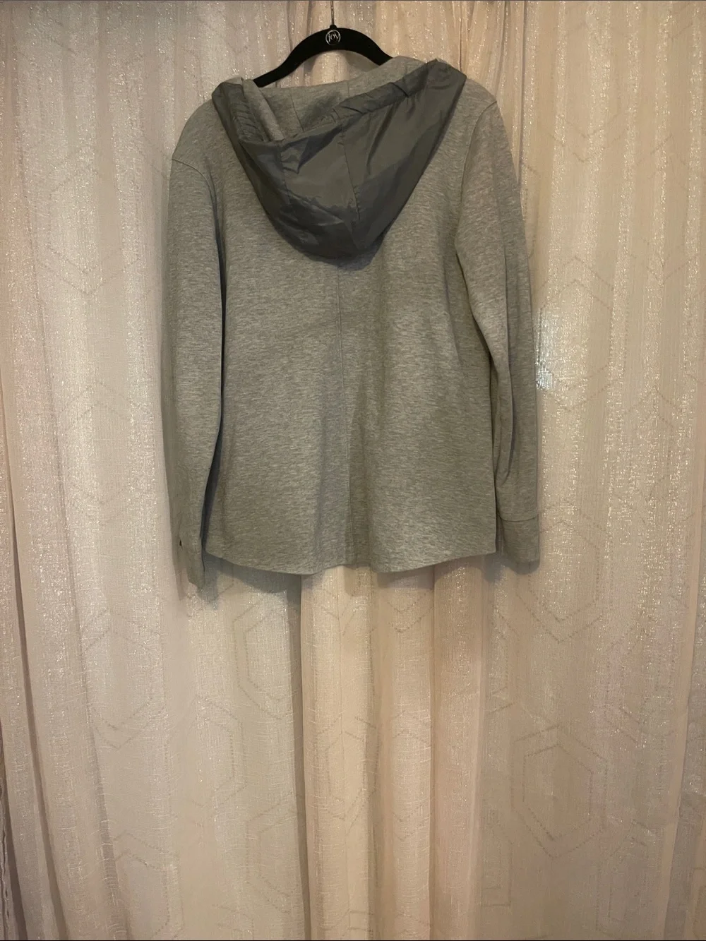 Women’s Nike Tech Fleece Light Gray Zip-Up Hooded Jacket